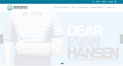 Desktop Screenshot of denvercenter.org